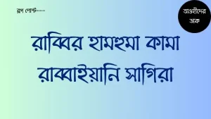 রাব্বির-হামহুমা-কামা-রাব্বায়ানি-সাগিরা-আরবি-ও-বাংলা-অর্থ