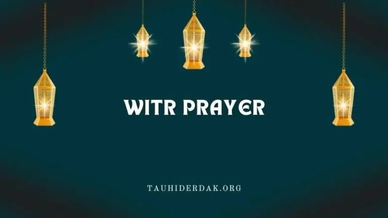 What is Witr Prayer? How to pray Witr Namaz? Witr Salah dua